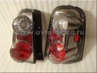 Ford Escape (00-06) фонари задние красно-хромированные тонированные, комплект 2 шт.