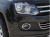 Volkswagen Amarok (2010-) окантовка на противотуманные фонари из нержавеющей стали, комплект 2 шт.