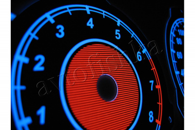 Toyota Carina E светодиодные шкалы (циферблаты) на панель приборов