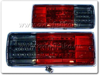 Mercedes G-class (90-02) фонари задние светодиодные красно-тонированные, комплект 2 шт.